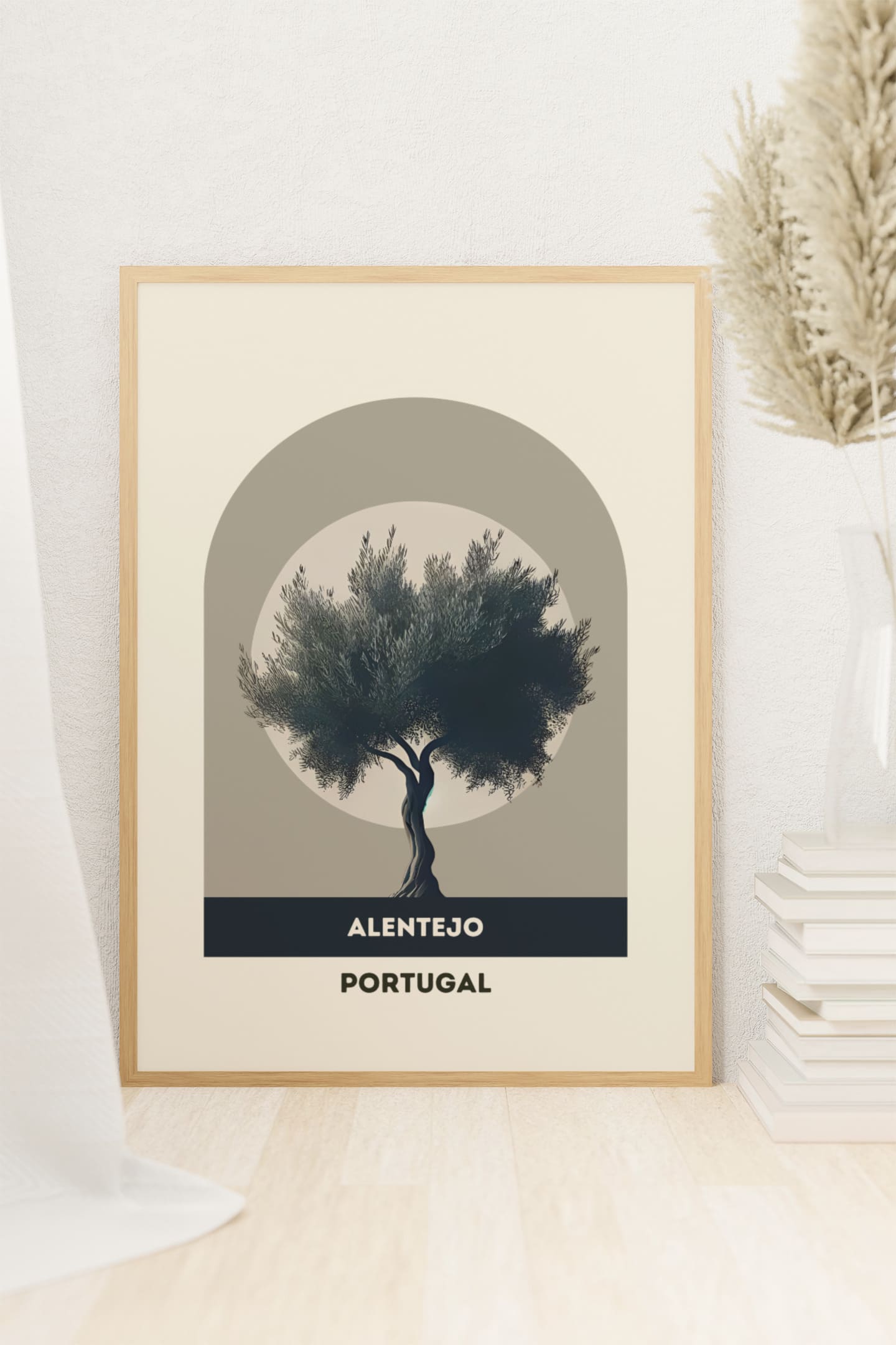 Alentejo Olive Tree Fields Print Poster