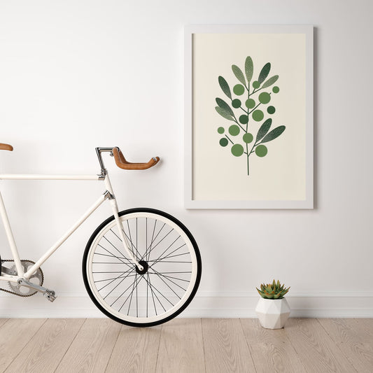 Calming Olive Branch Poster, perfect for adding a natural touch to your space.