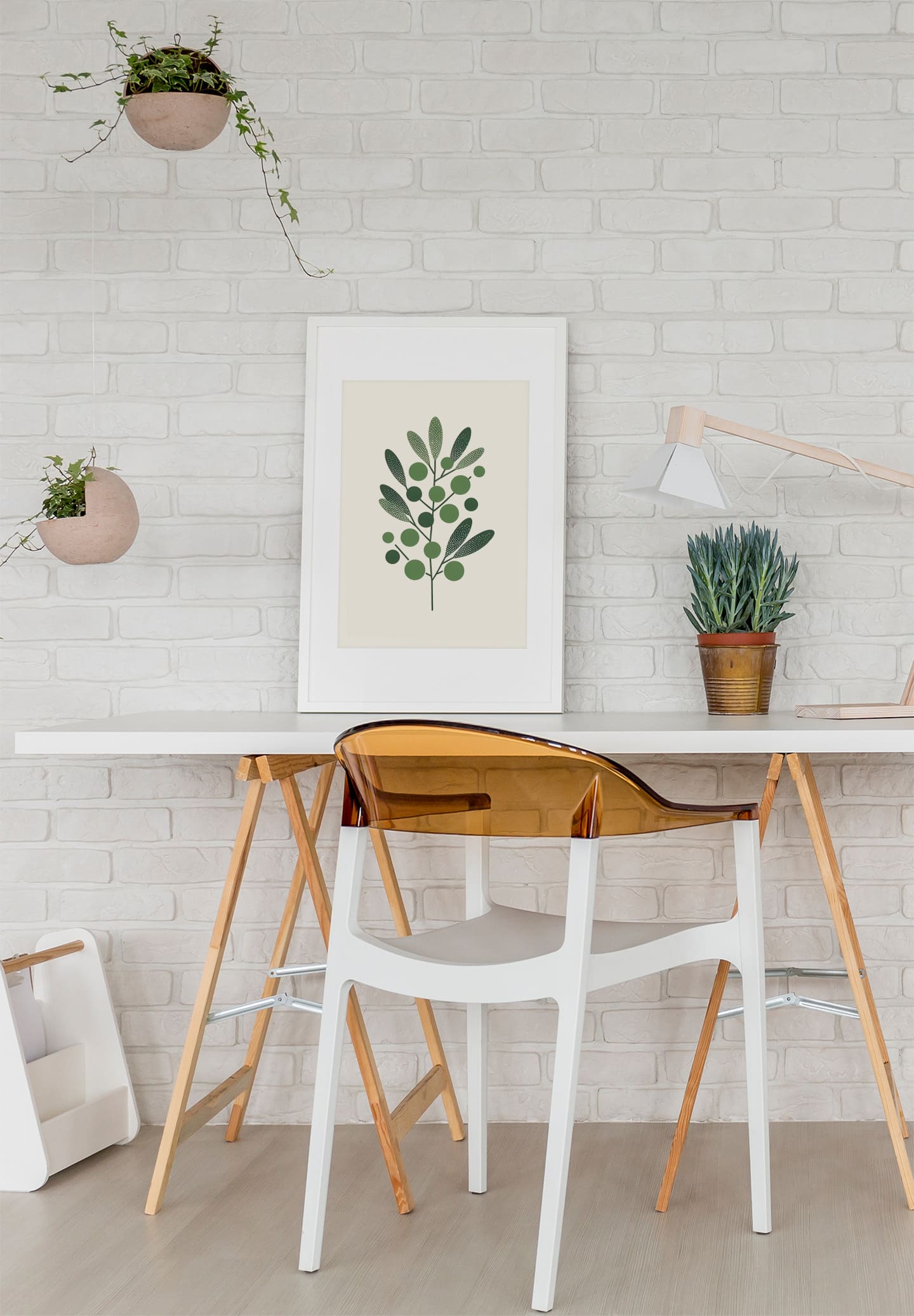 Olive Branch Poster, ideal for gifting or as a decor piece.